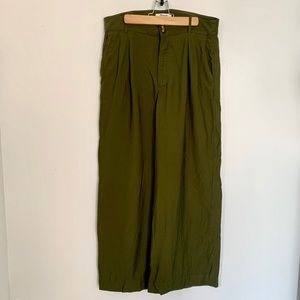 Madewell Pleated High Rise Pants